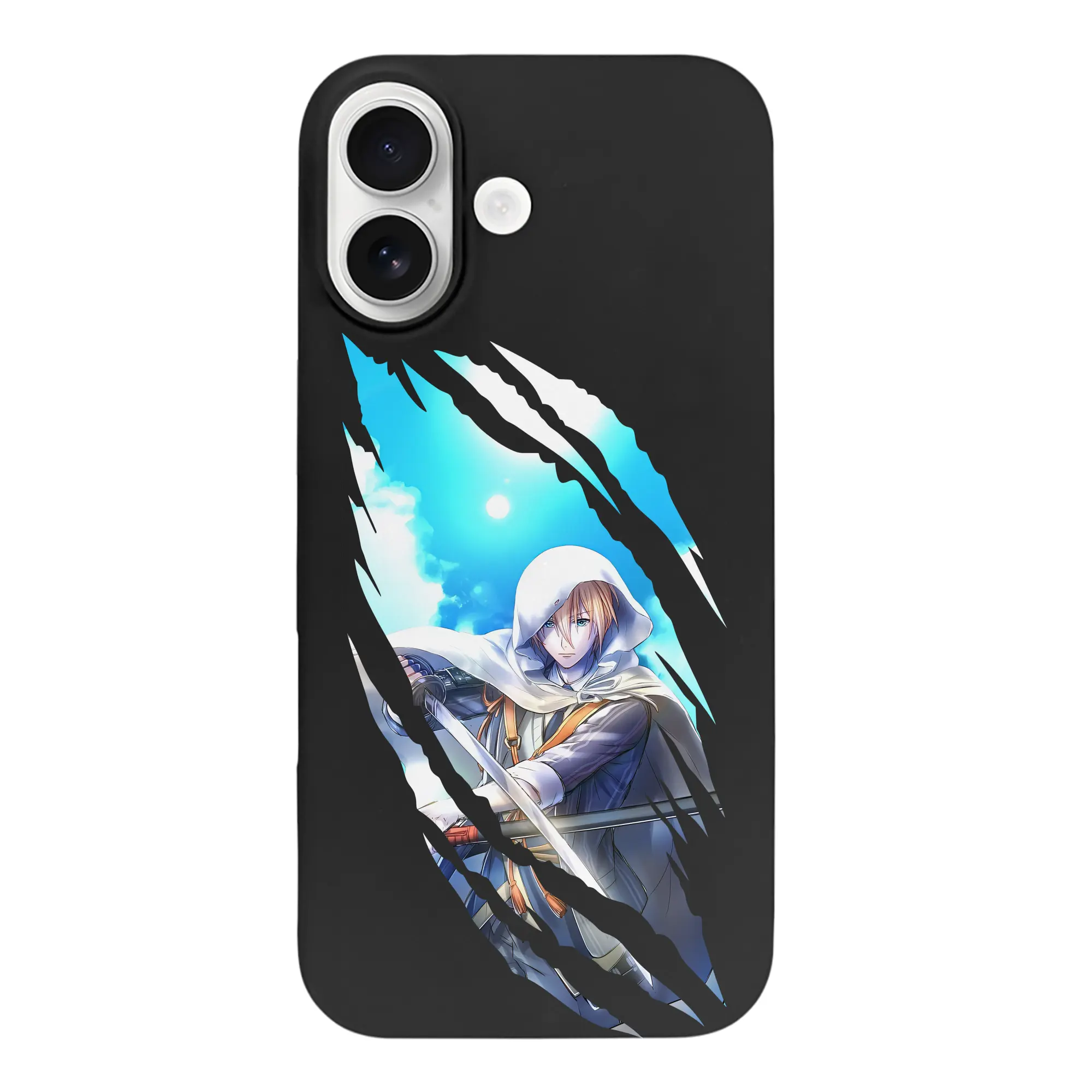 刀剣乱舞 グッズ,山姥切国広 - iPhone 17 シリーズ シリコンケース 薄型 耐衝撃 指紋防止 ソフトタッチカバー 精密フィット 傷防止 保護ケース iPhone 17/17 Air/17 Pro/17 Pro Max 対応